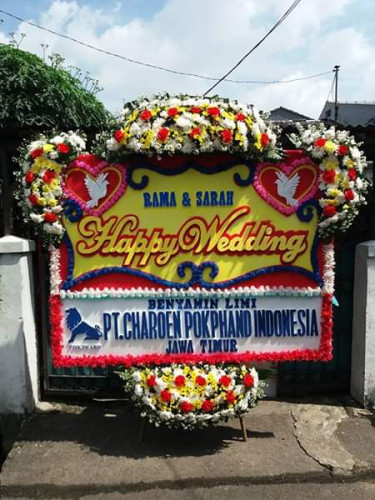 Karangan Bunga Pernikahan  di Asahan